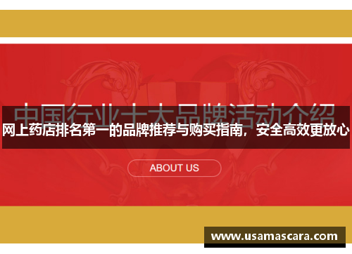 网上药店排名第一的品牌推荐与购买指南，安全高效更放心