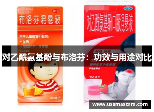 对乙酰氨基酚与布洛芬：功效与用途对比